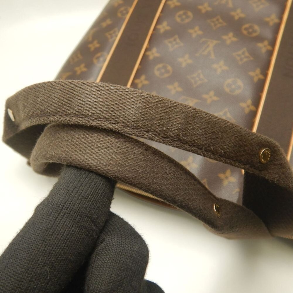 LOUIS VUITTON Authentic Brown Monogram Tote Bag - Picture 8 of 16